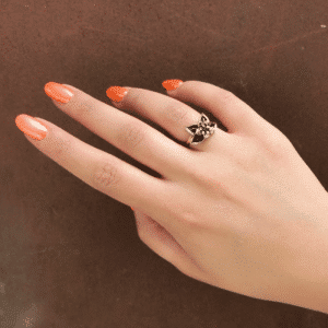 טבעת כסף פרח היביסקוס בהשראת הטבע - תכשיט אותנטי ומרהיב