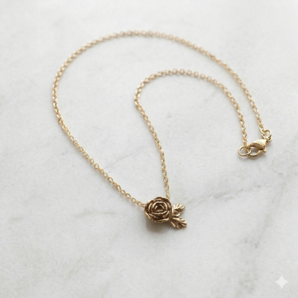 תליון מיני נורית זהב 14K