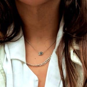 תליון מיני נורית כסף