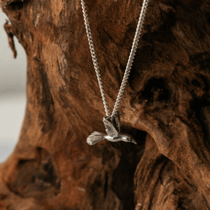 תליון יונק הדבש על שרשרת כסף דגם L